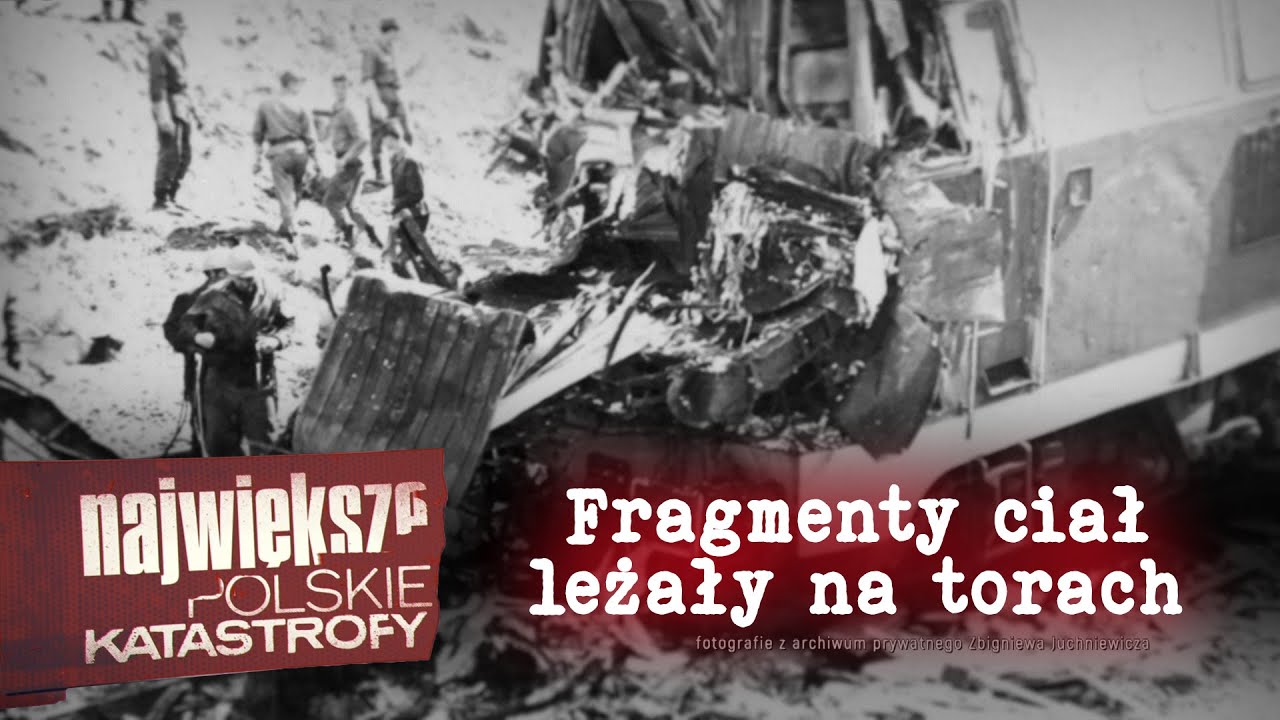 Pierwszy wagon zwinął się jak harmonijka | Największe polskie katastrofy