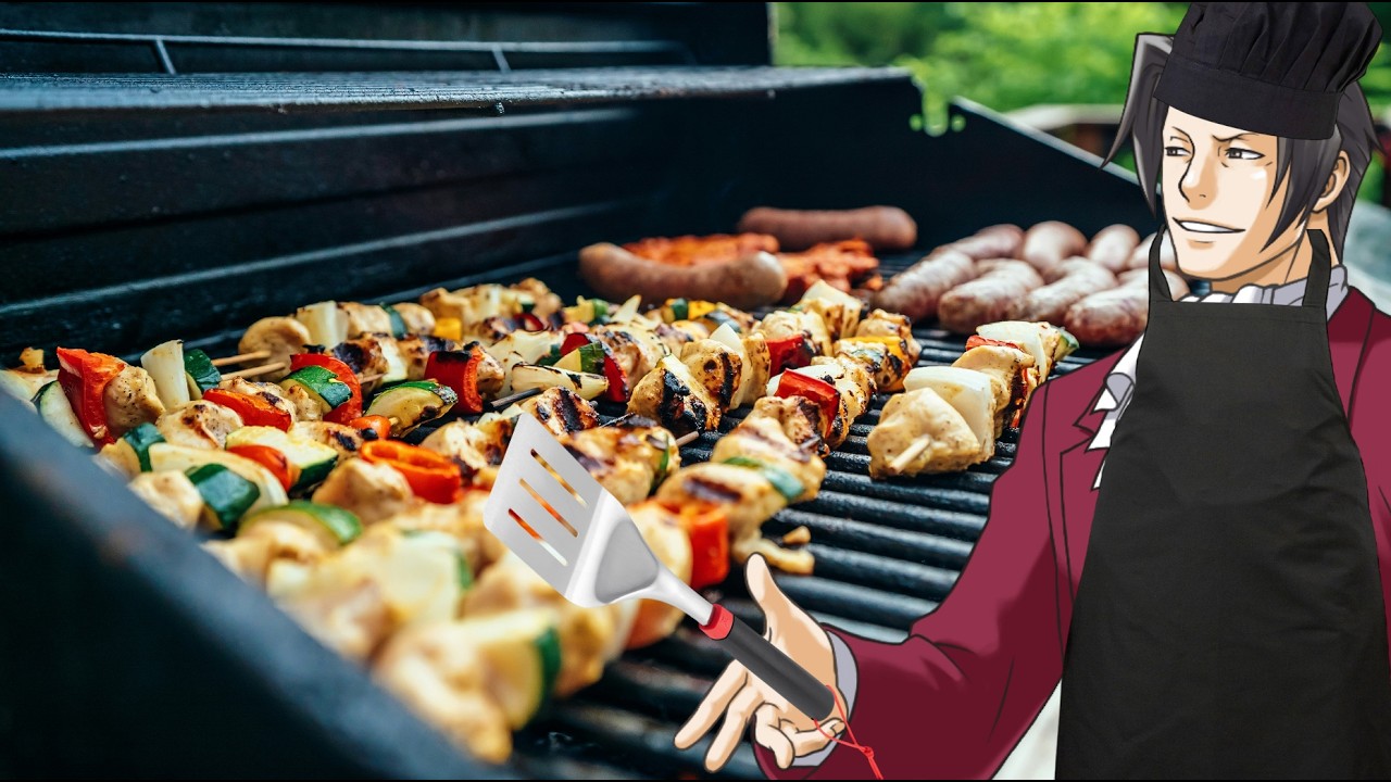 Ace Attorney but it's Barbecue (Objection.lol)