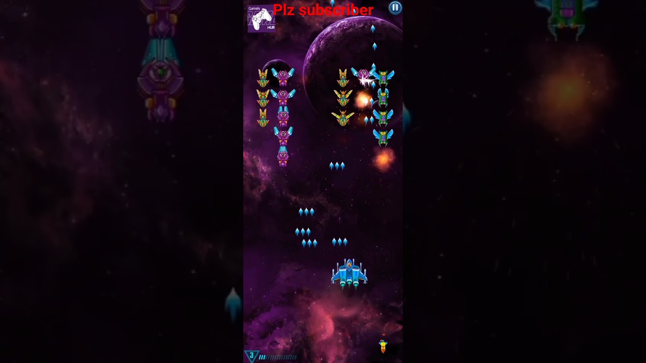 Allion Shoters- Galaxy Attacks-New Boss -Android gameplay#shorts #short #games #shortsviral #gaming
