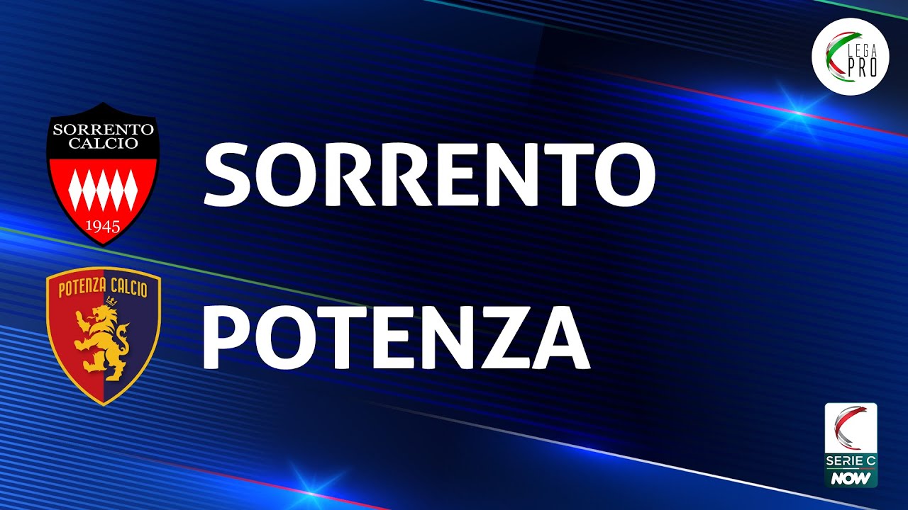 Sorrento - Potenza 1-1 | Gli Highlights