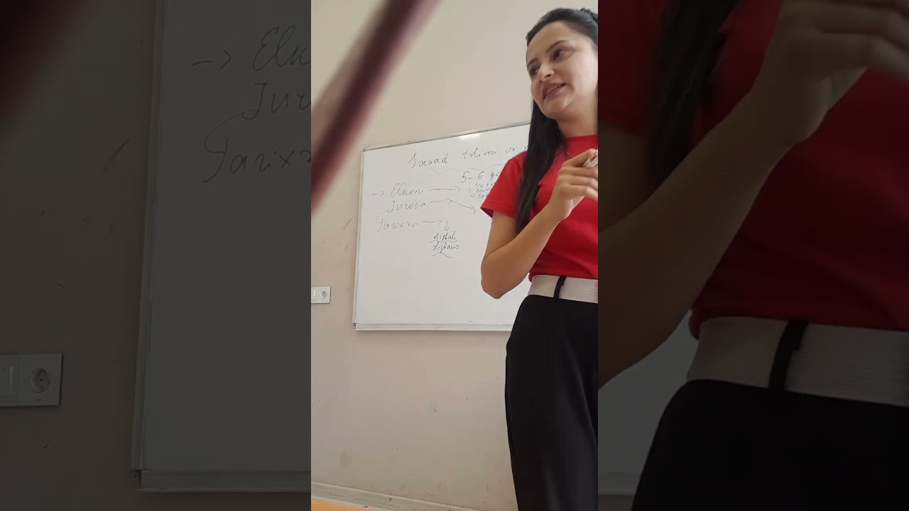 Savad təlimi və nitq inkişafı məşğələsi