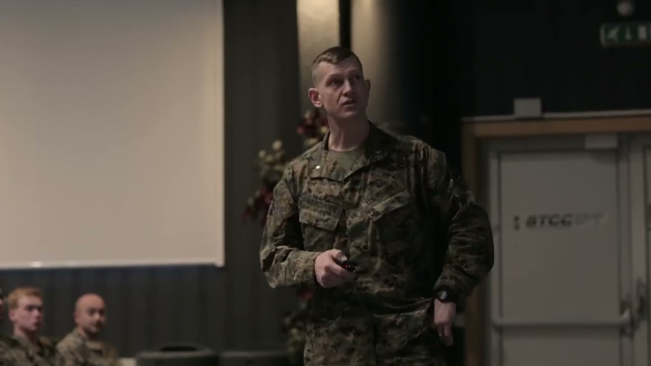 U.S.M.C. 2d Marine Division conducts French Fourragere Ceremony