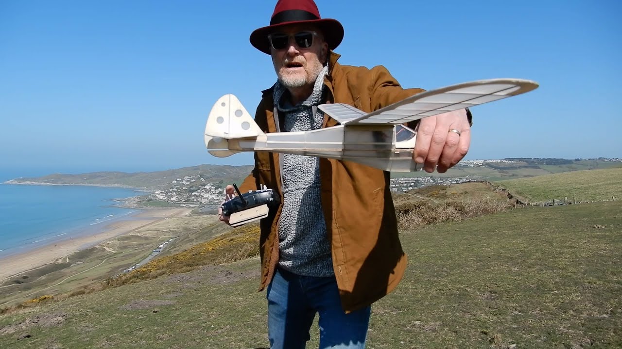 Micro Sinbad Radio Control Glider Test Flight from Angelwingdesigns
