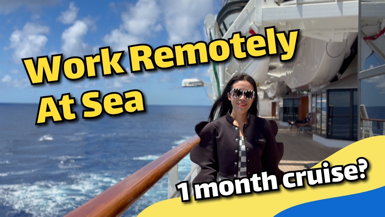 I took my FAILING startup on a 27-day cruise 🚢 | Seattle🇺🇸 to Sydney🇺🇸
