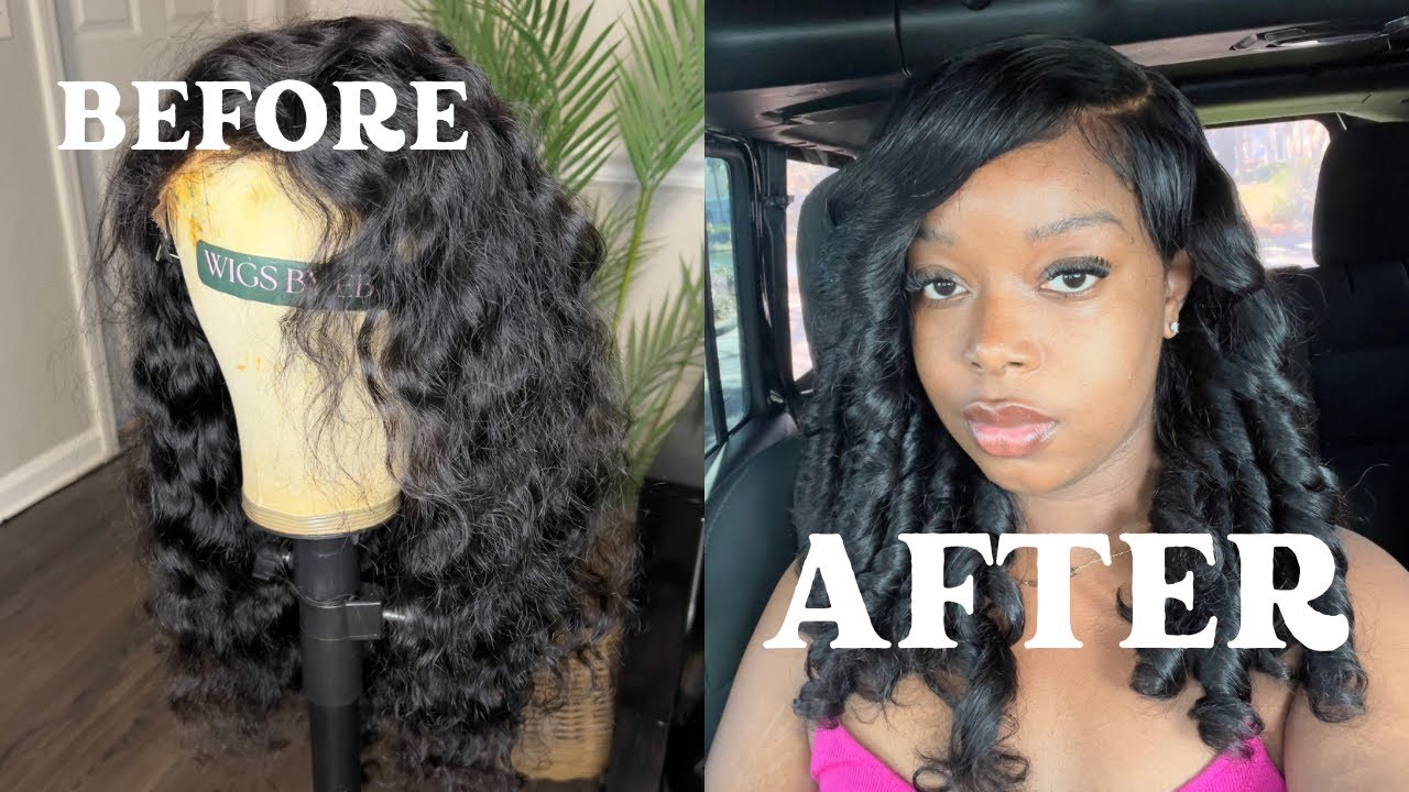Style A Wig With Me | Virgin Water Wave Hair