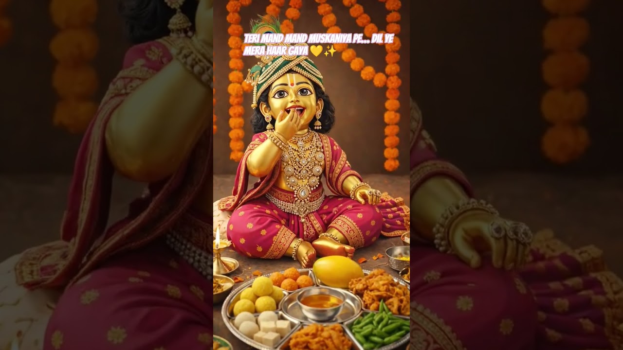 Teri Mand Mand Muskaniya Pe | Krishna Bhajan | Dil Haar Gaya Mohan 💛🙏