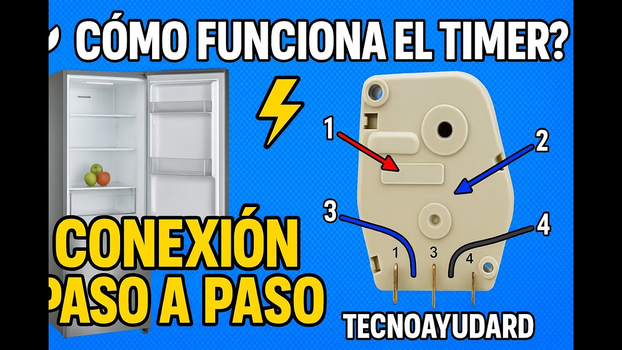 ❄️ El Timer de la Nevera Explicado Fácil: Reparación y Mantenimiento.