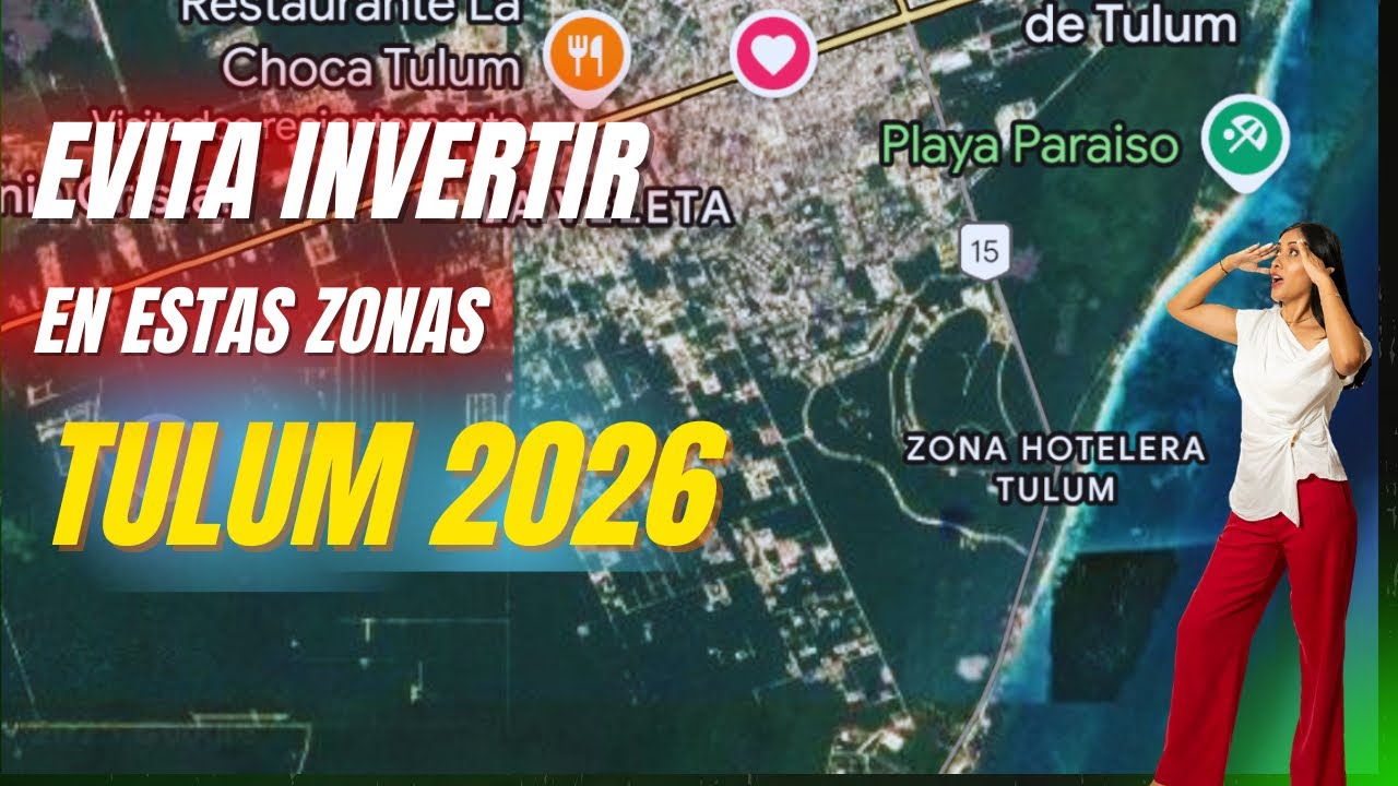 ¿Invertir en Tulum 2026? donde SI y donde NO poner tu dinero.