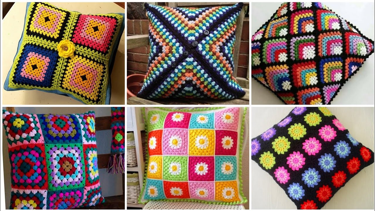 Very Beautiful And Classy Crochet Cushion Designs Patterns And Ideas