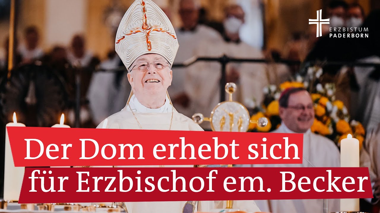Dankesrede von Erzbischof Hans-Josef Becker bei seiner Verabschiedung in Paderborn