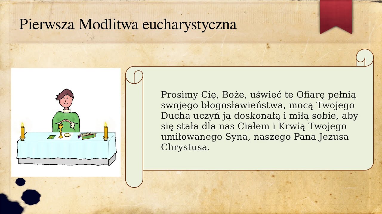 e-zbiórka #3 Pierwsza Modlitwa eucharystyczna czyli Kanon rzymski