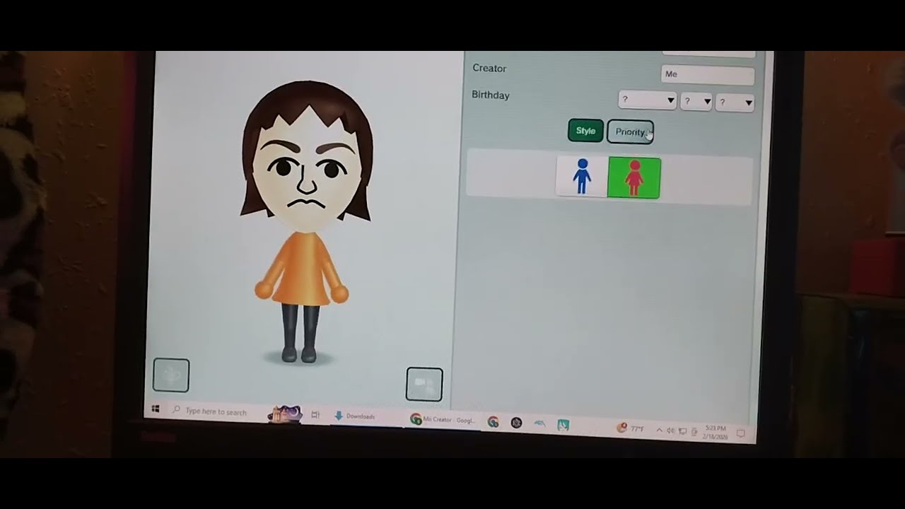 How to make my avatar