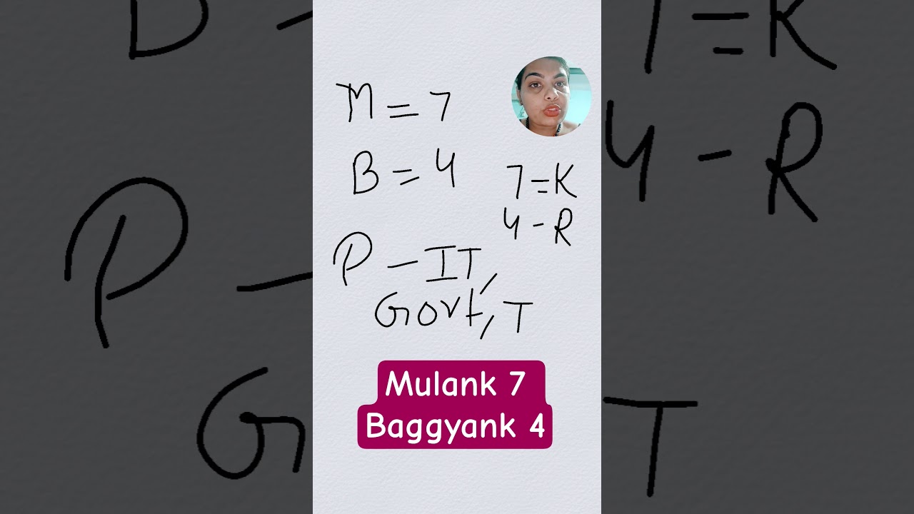Mulank 07 or bhagyank 04 what professions u choose for your growth 📈#rahu #katu