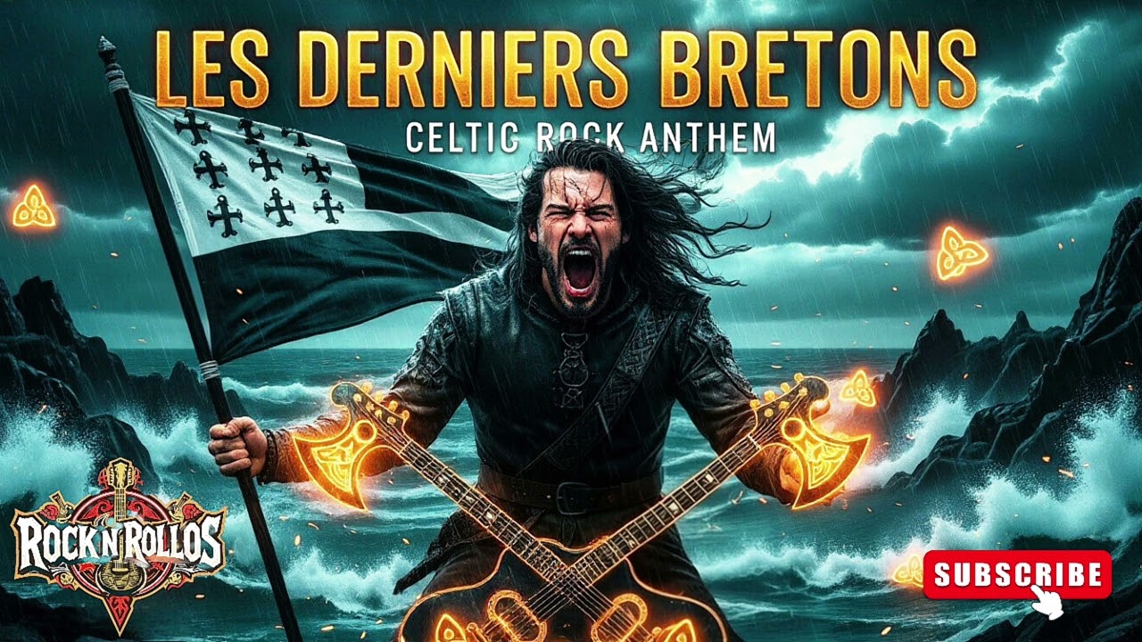 🔥 Les Derniers Bretons – Hymne Rock Celtique | Le Cri d’une Bretagne Éternelle ⚡