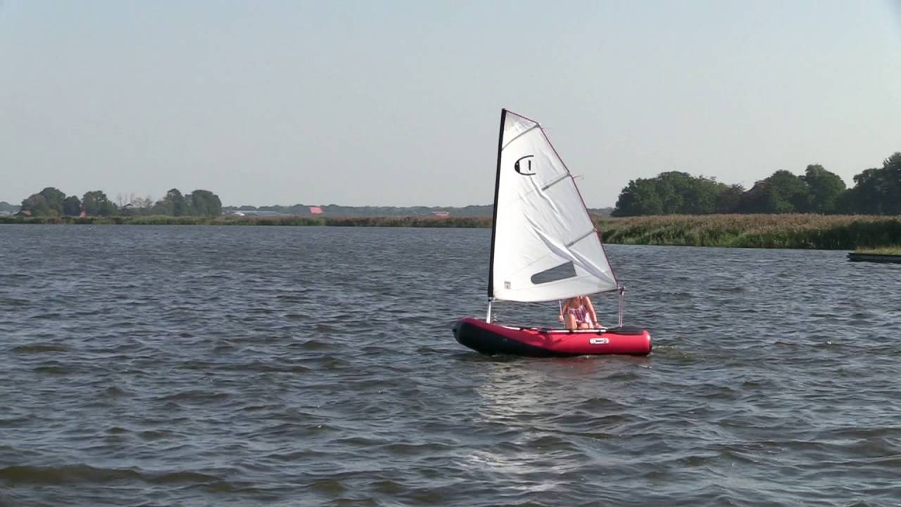 DinghyGo Nomad 3 sailing