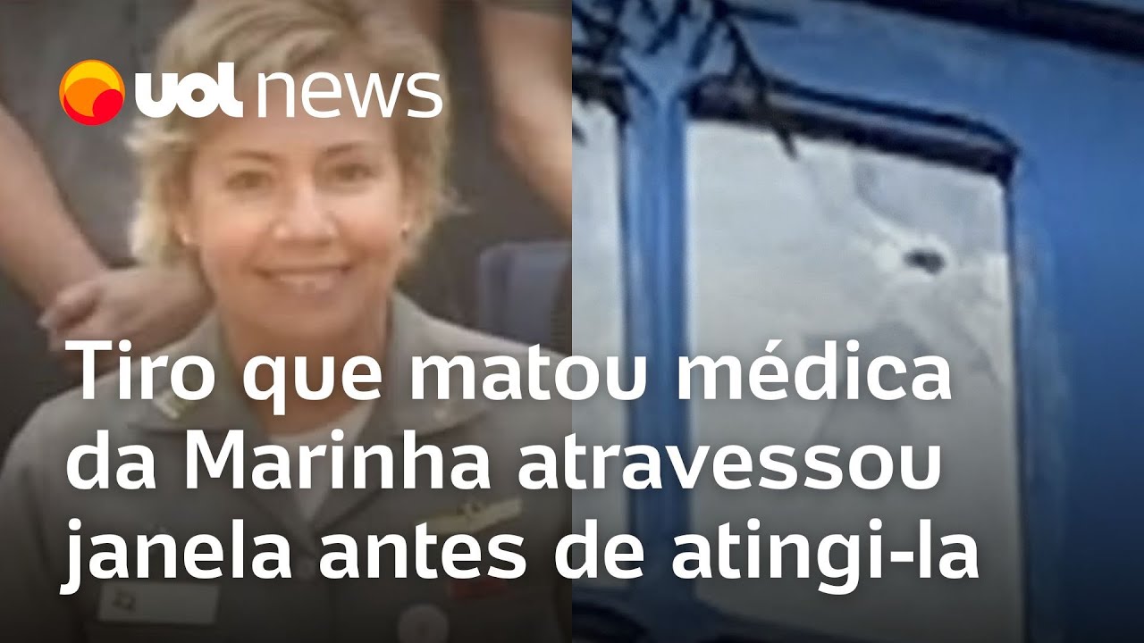 Tiro que matou médica da Marinha atravessou janela antes de atingi-la em hospital no RJ