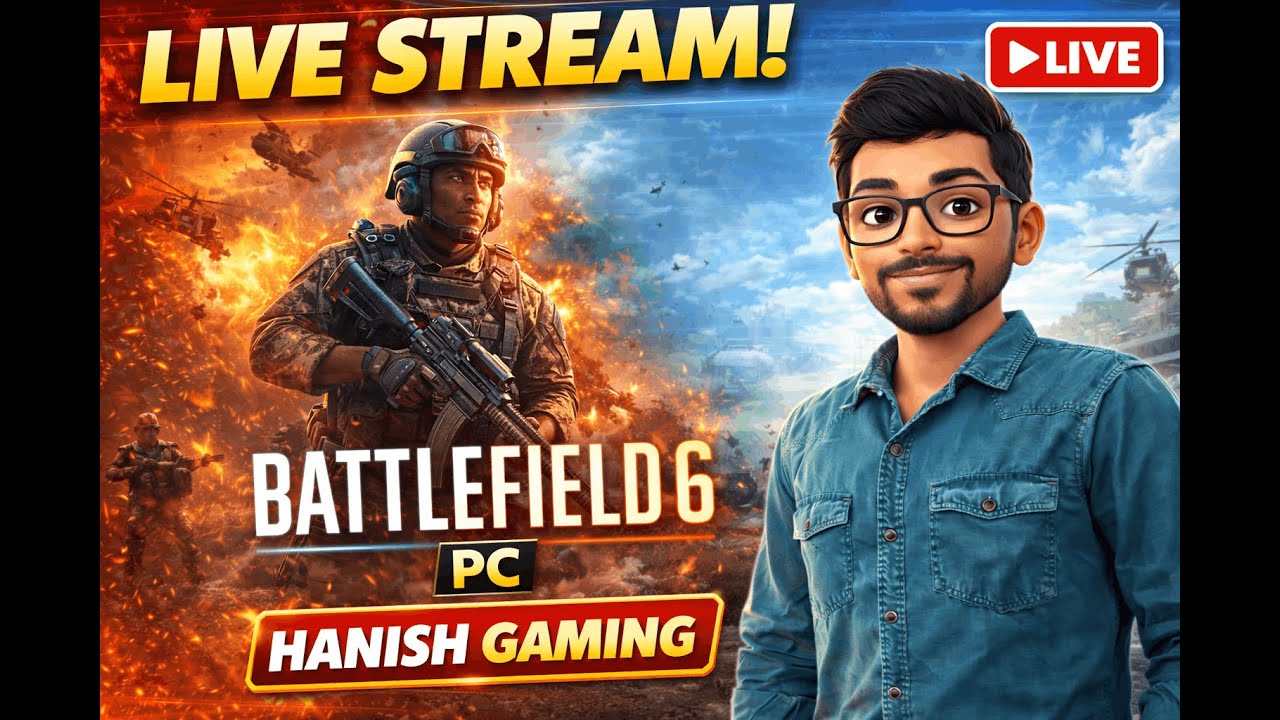 Battlefield 6 LIVE Stream Telugu #arcraiders #telugugamer #facecam