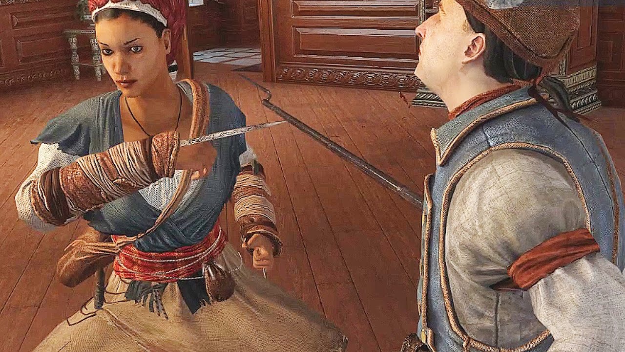 Assassin's Creed Liberation HD Aveline Combat & Assassination