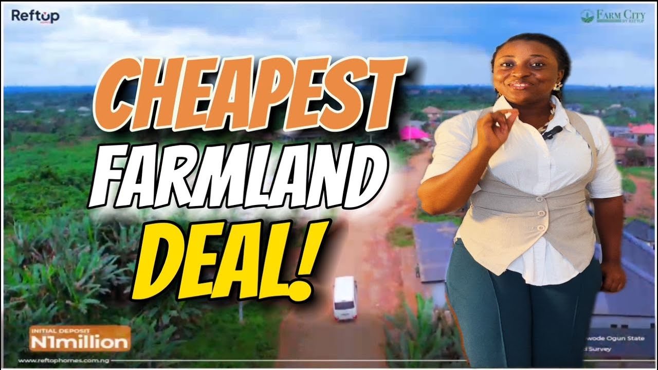 Cheapest Farmland in Ogun State | Own 3000sqm at Farm City for Under ₦4M with Flexible Payment