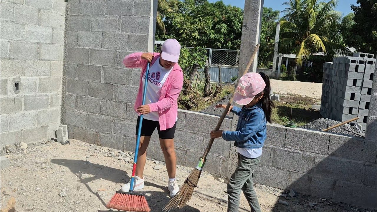 Elida y su grupo llegaron hacer una mega limpieza a su futura casa⁉️🏠