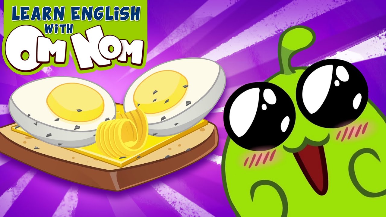 Yummy Yummy Egg Song | Kindergarten Children Songs | Learn English With Om Nom