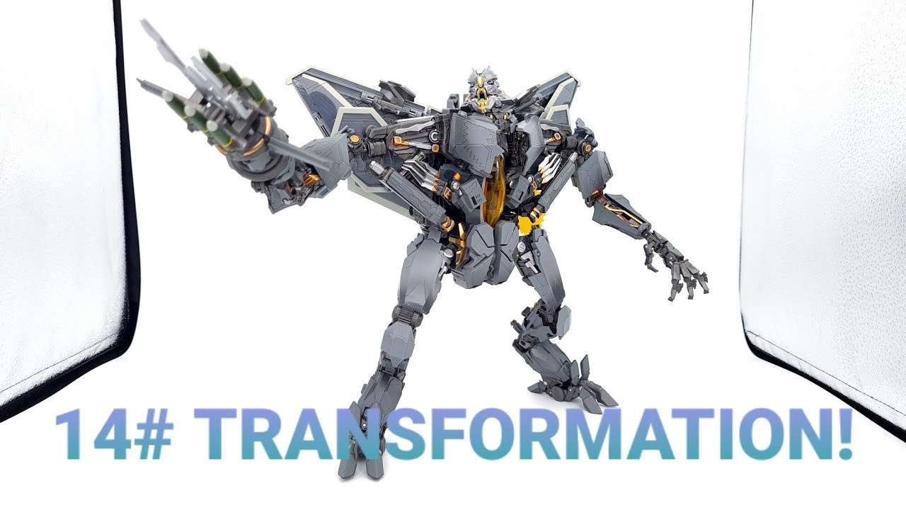14# TRANSFORMATION! - Metal Deformation F-12A (aka KO MPM10 Starscream)