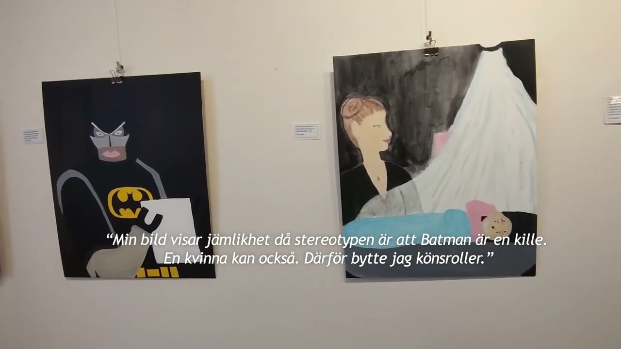 Elevutställning: Regnbågs-parafraser