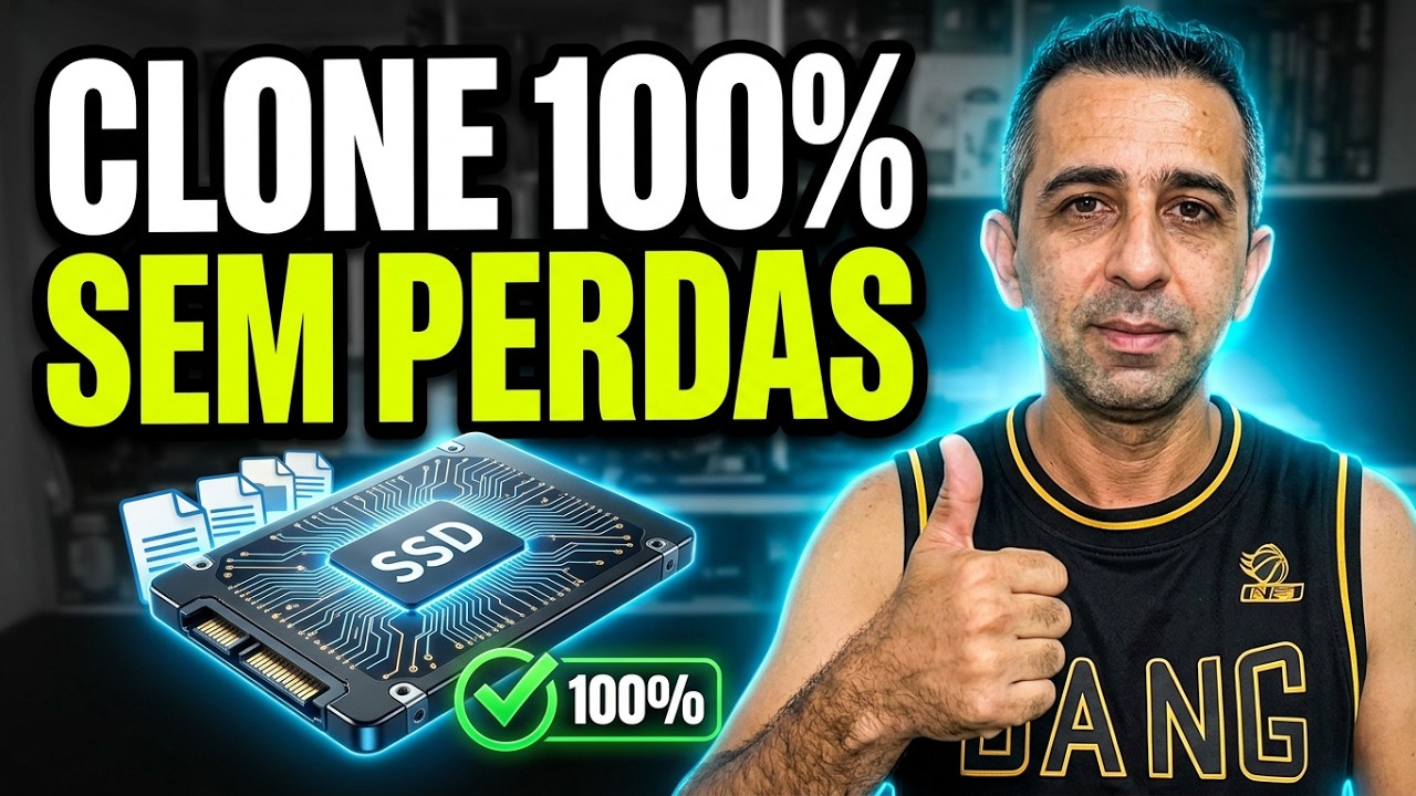 Como Clonar e Fazer Upgrade de HD p/ SSD Facilmente s/ perda de dados | Clonagem 2026