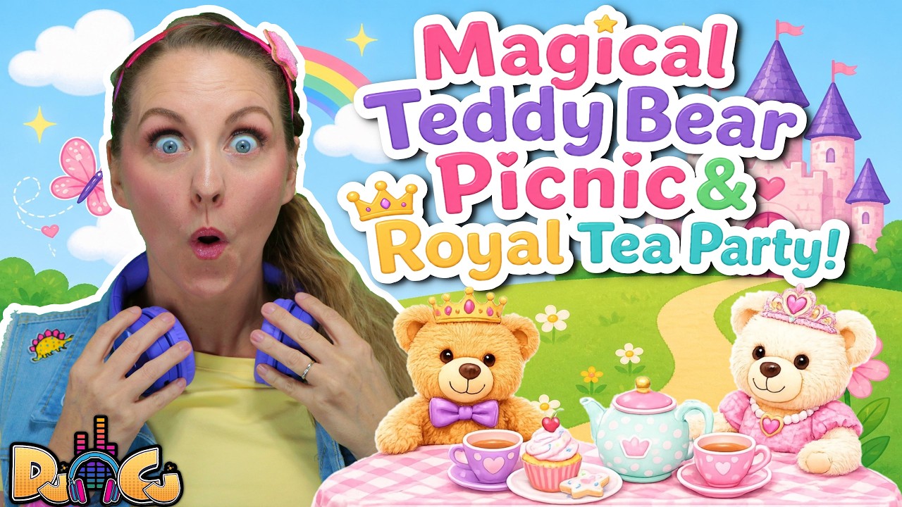 A Magical Teddy Bear Picnic | DJ CJ’s Royal Fairytale Adventure