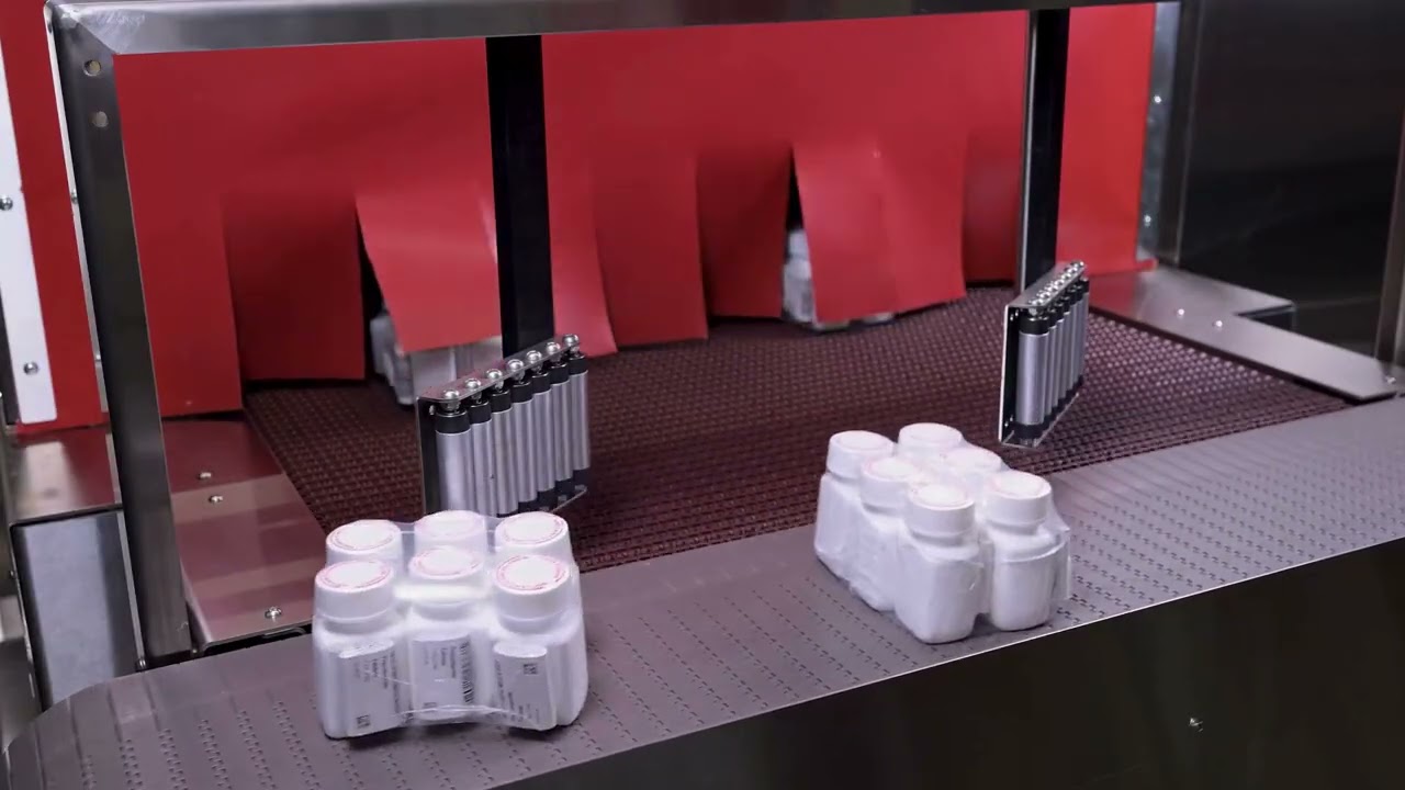 Shrink Bundler for Medicine Bottles