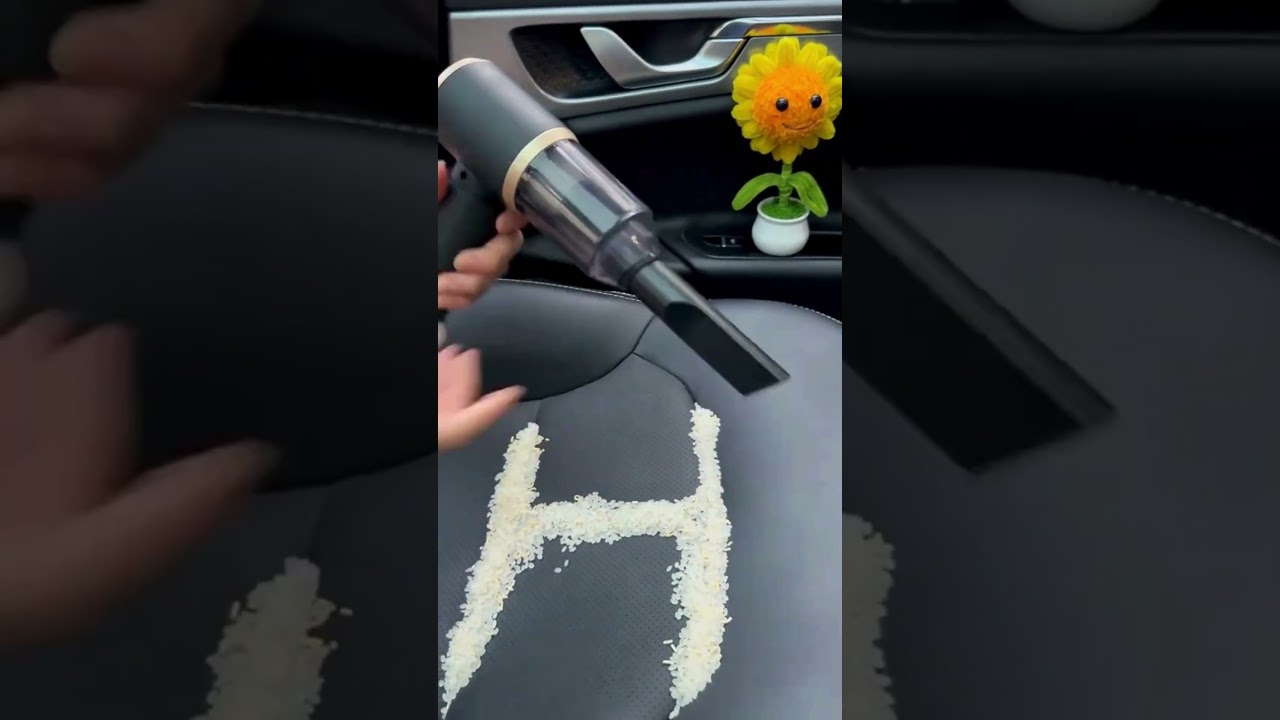 Portable Wireless Car Vacuum Cleaner Powerful Suction & Dual-Purpose #vacuumcleaner #shorts #gadgets