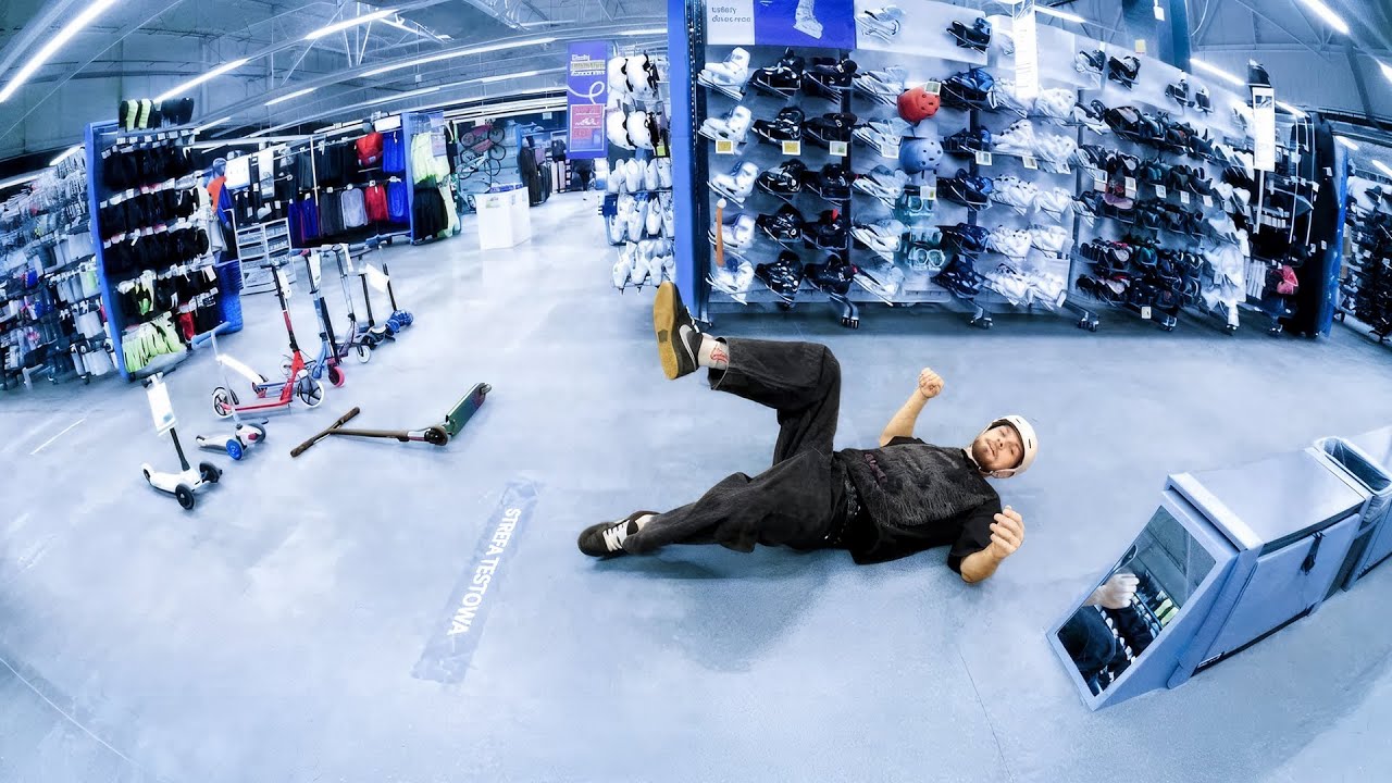 Tricki na hulajnodze w Decathlonie! 🛴Składamy moją nową hulajnogę 🫡