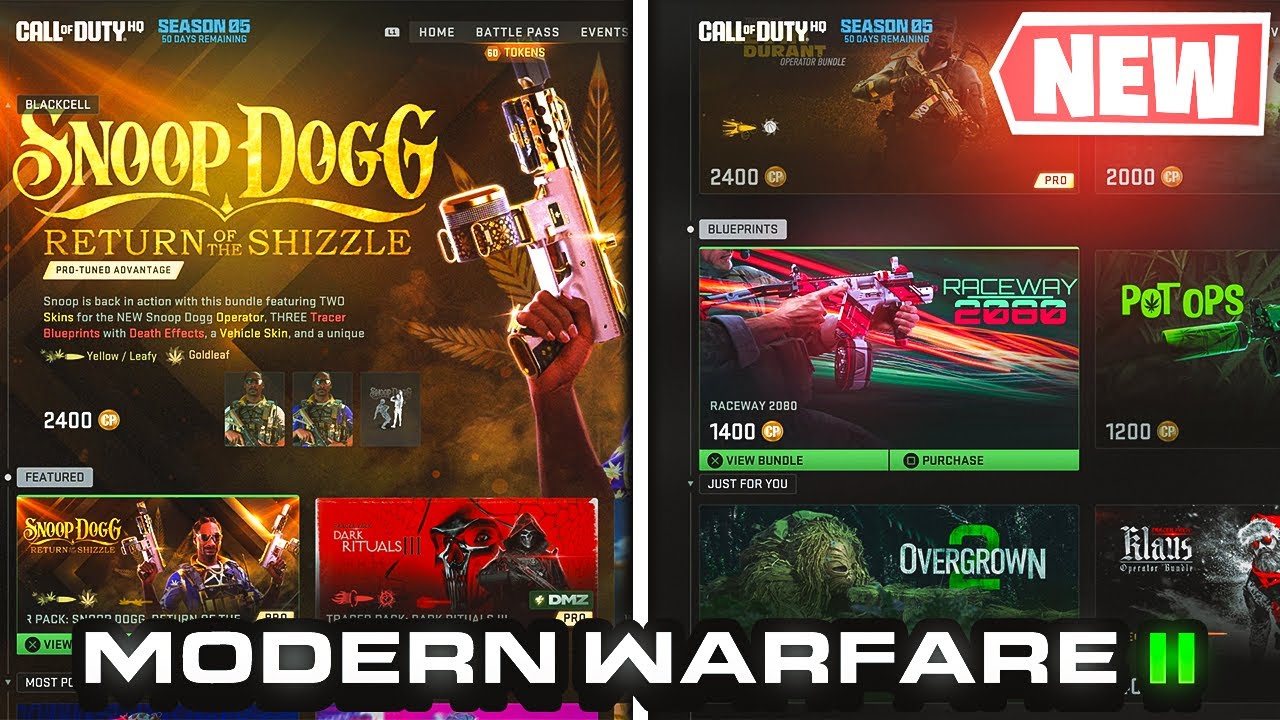 2 New STORE BUNDLES RELEASED In MODERN WARFARE 2 Season 5! 07/08/23