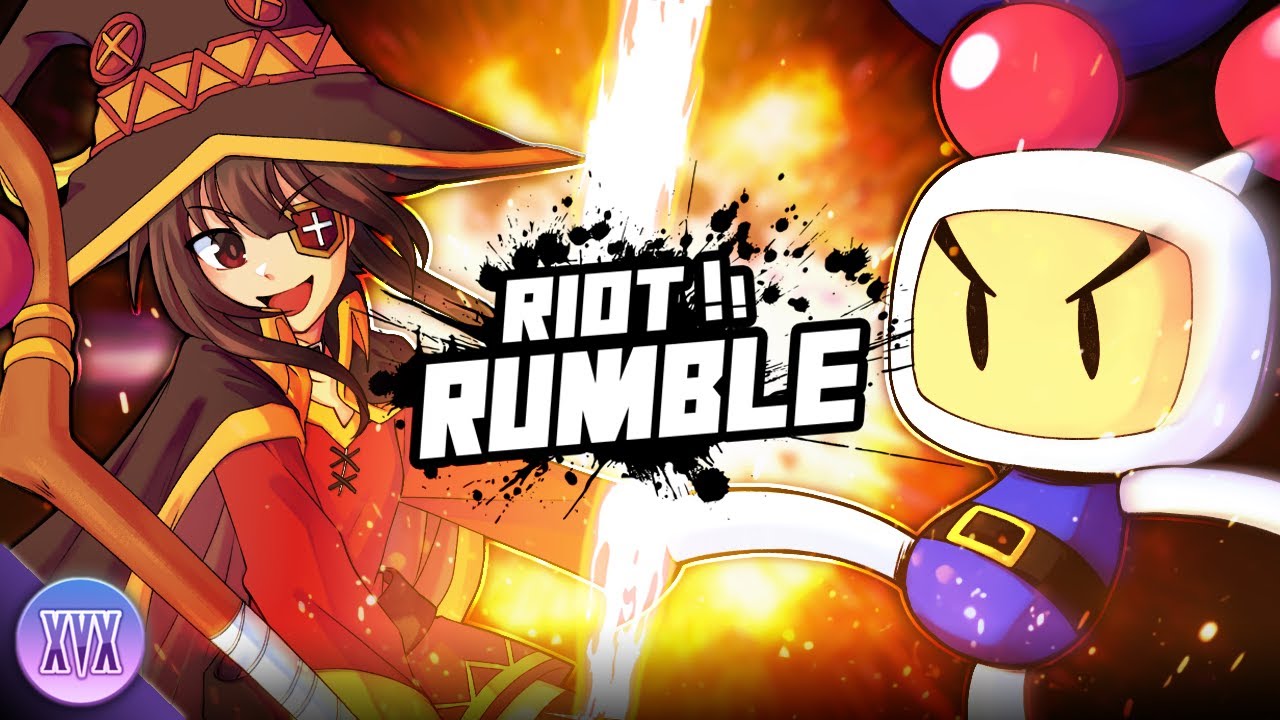 Megumin vs Bomberman - Riot Rumble