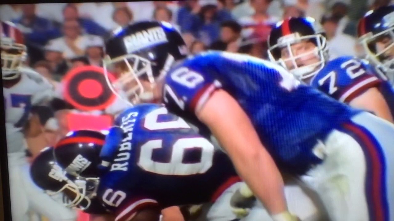 Super Bowl XXV: New York Giants vs. Buffalo Bills (1991)