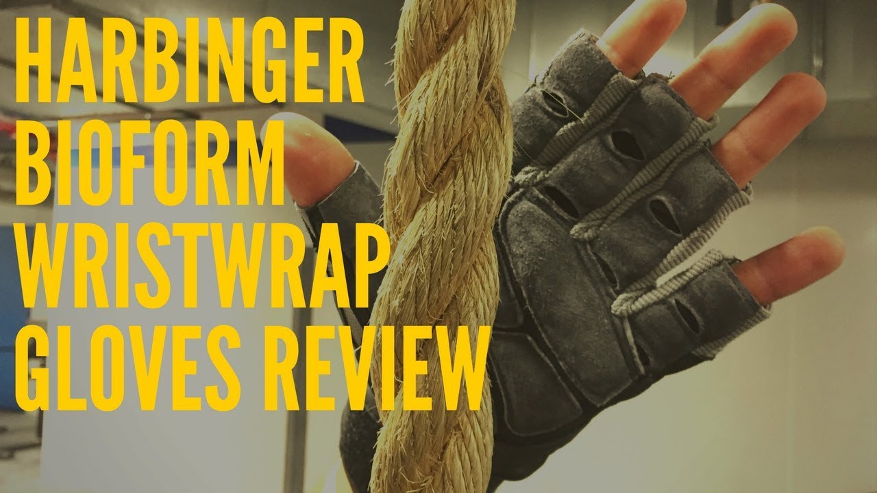 Harbinger BioForm Wristwrap Gloves Review
