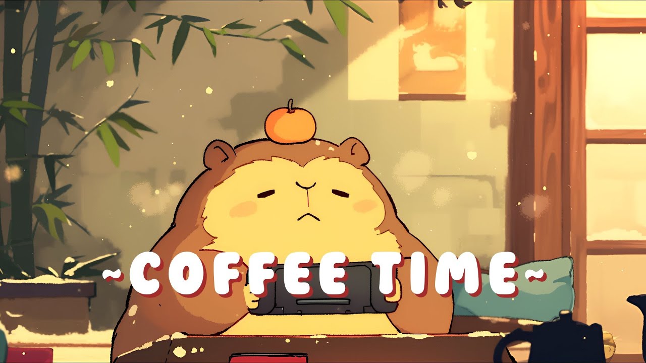 [1 Hour] Capybara Music Channel - Peaceful Beats for Studying & Relaxing ~ Chill Session ~ 🌸 ☕