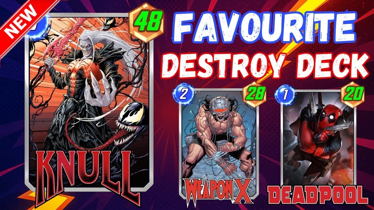 Marvel Snap: BEST DESTROY DECK OF ALL TIME IN HISTORY