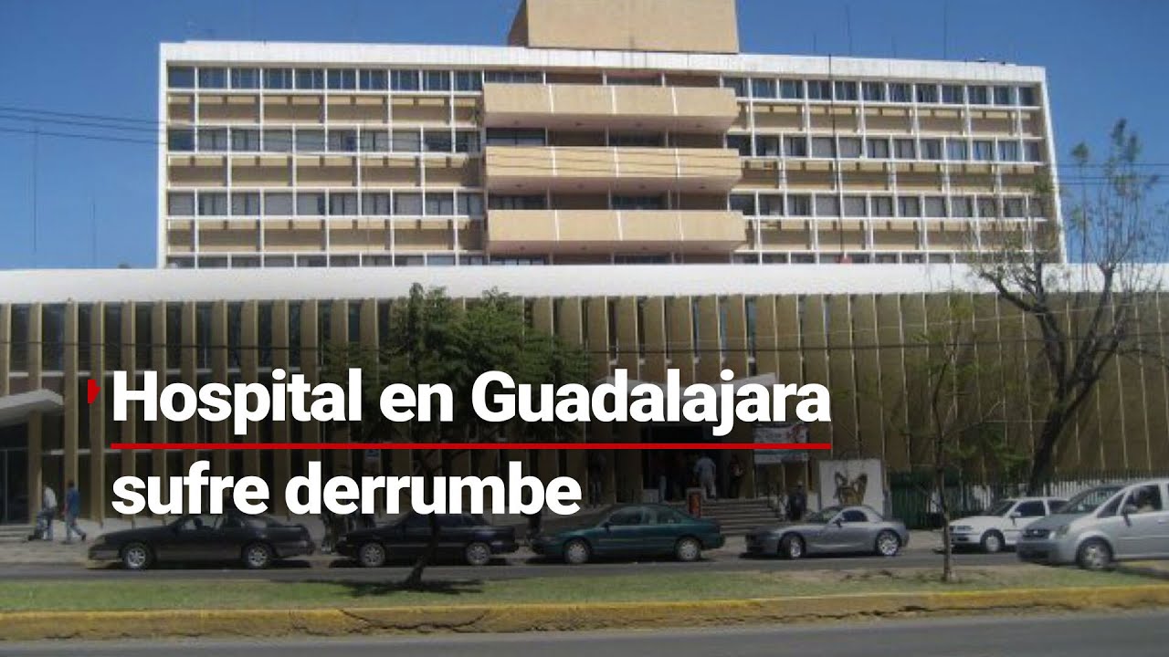 Se registra derrumbe en Hospital General de zona 89 del IMSS en Guadalajara