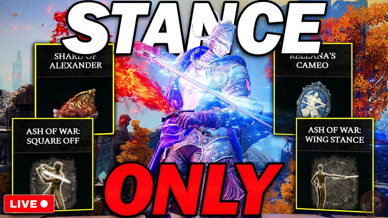 BREAKING Elden Ring Using Stance Attacks ONLY
