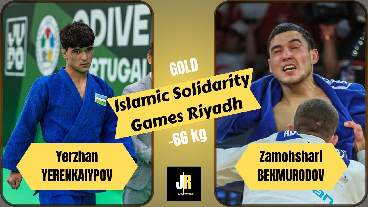Yerzhan YERENKAIYPOV VS Zamohshari BEKMURODOV Islamic Solidarity Games Riyadh | Gold medal -66 kg