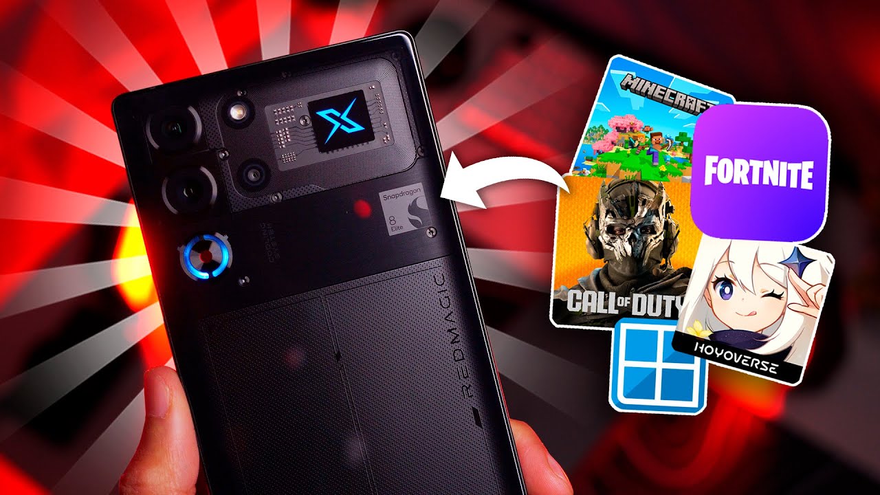 Así es el NUEVO REDMAGIC 10 Pro -- Review + Gaming Test
