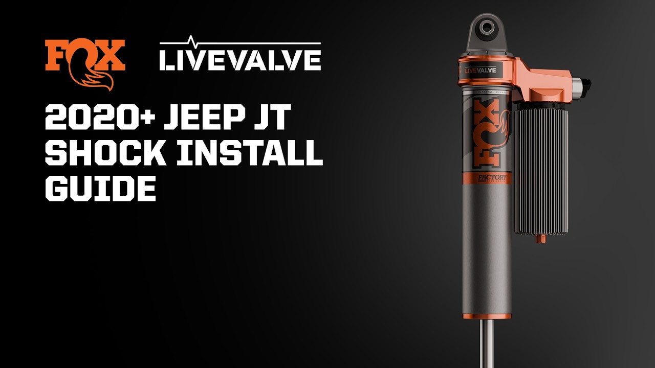 Установка амортизаторов с регулируемым клапаном на Jeep JT | FOX