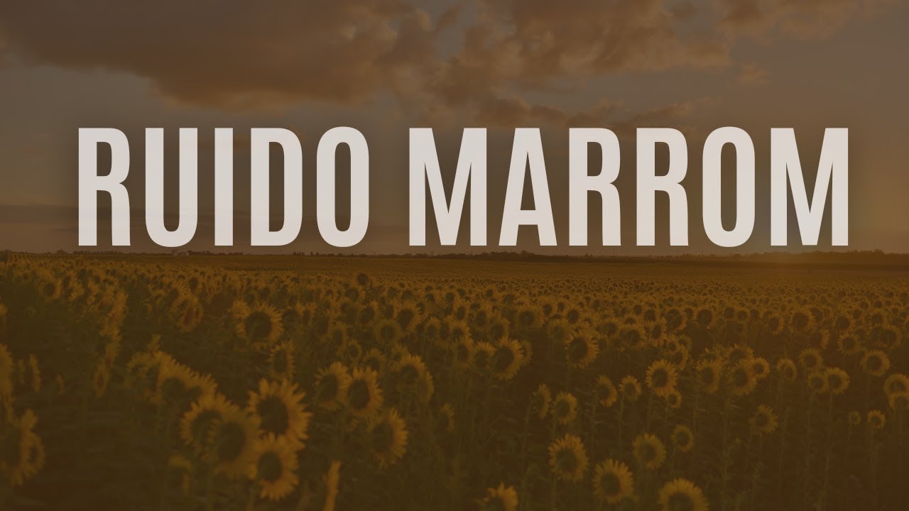 Foco e Concentração: Ruido Marrom Para Estudar e Relaxar 🎶✨