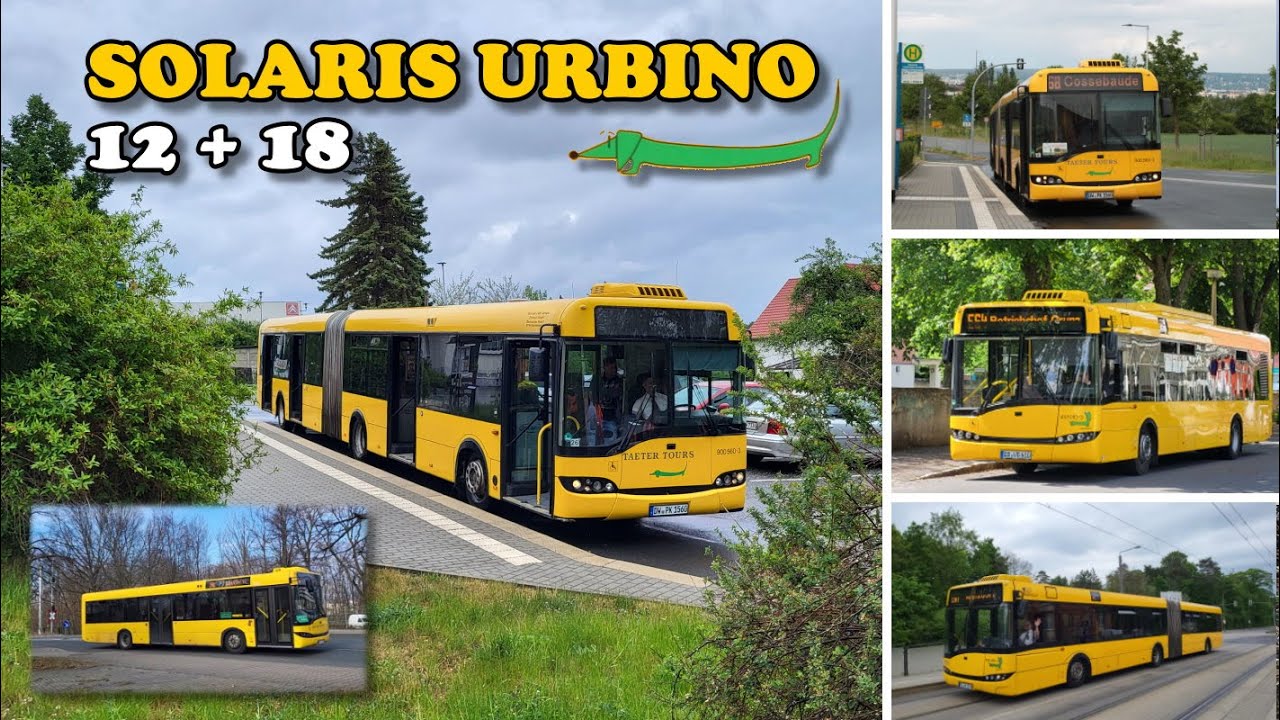 Solaris Urbino - Die Solaris Urbino 12 + 18 in Dresden