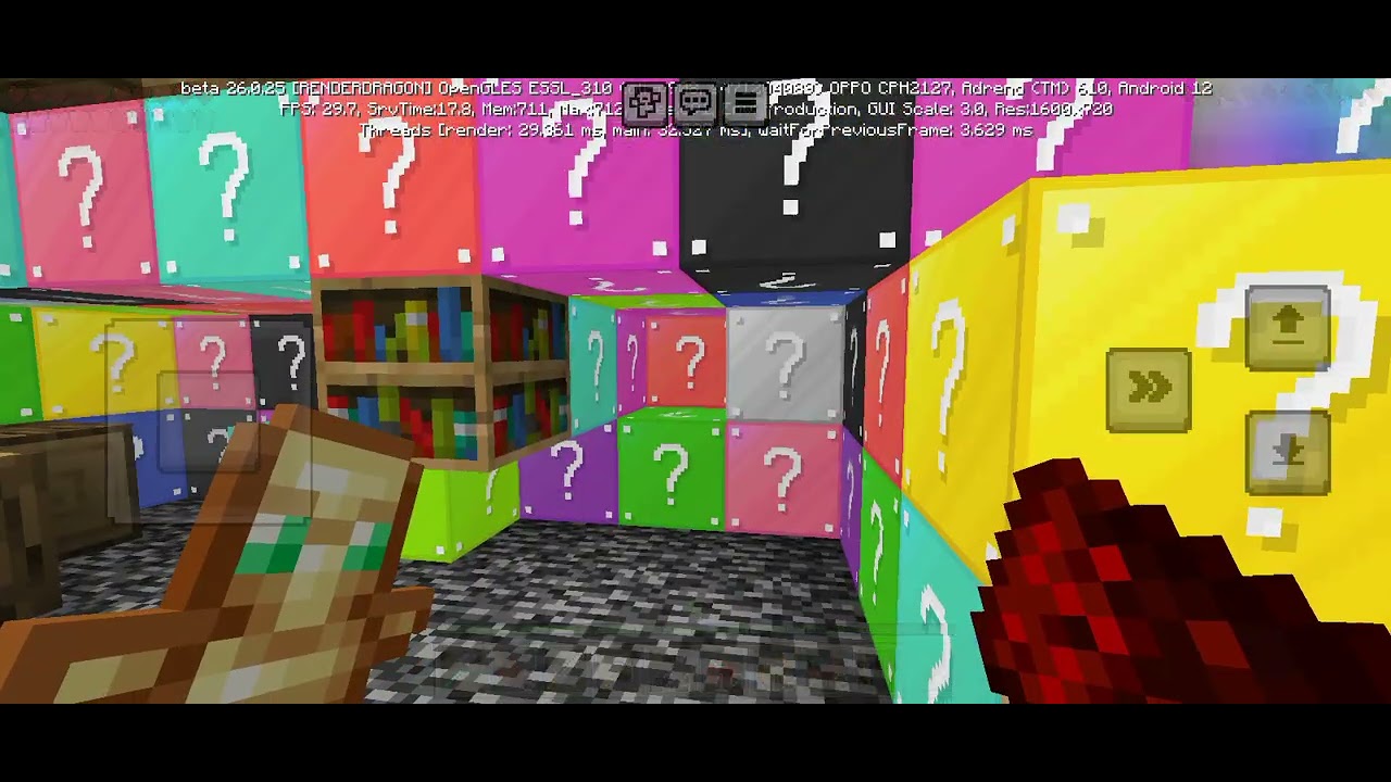 Playing lucky block world
