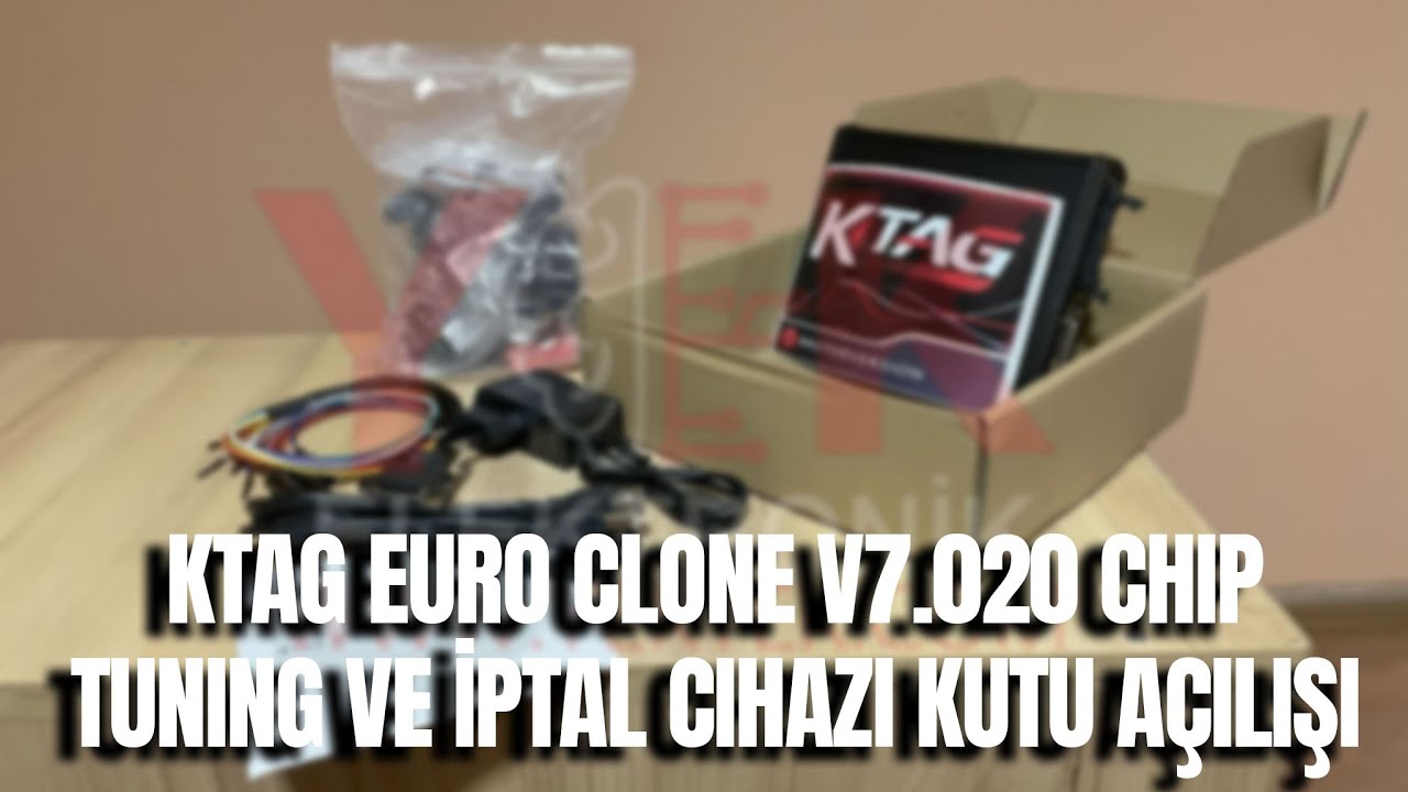 KTAG EURO Clone V7.020 Chip Tuning Ve İptal Cihazı  Kutu Açılışı Yek Oto Elektronik