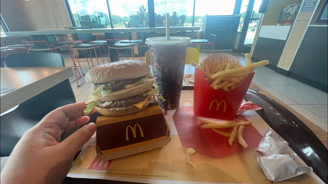 MCDONALD'S POV BIG MAC MEAL🥤