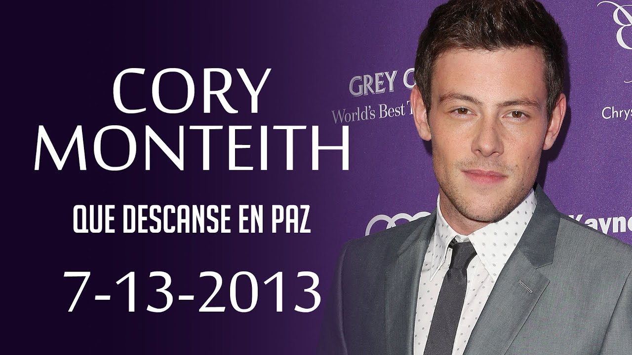 Cory Monteith Cronología De Abuso de Drogas