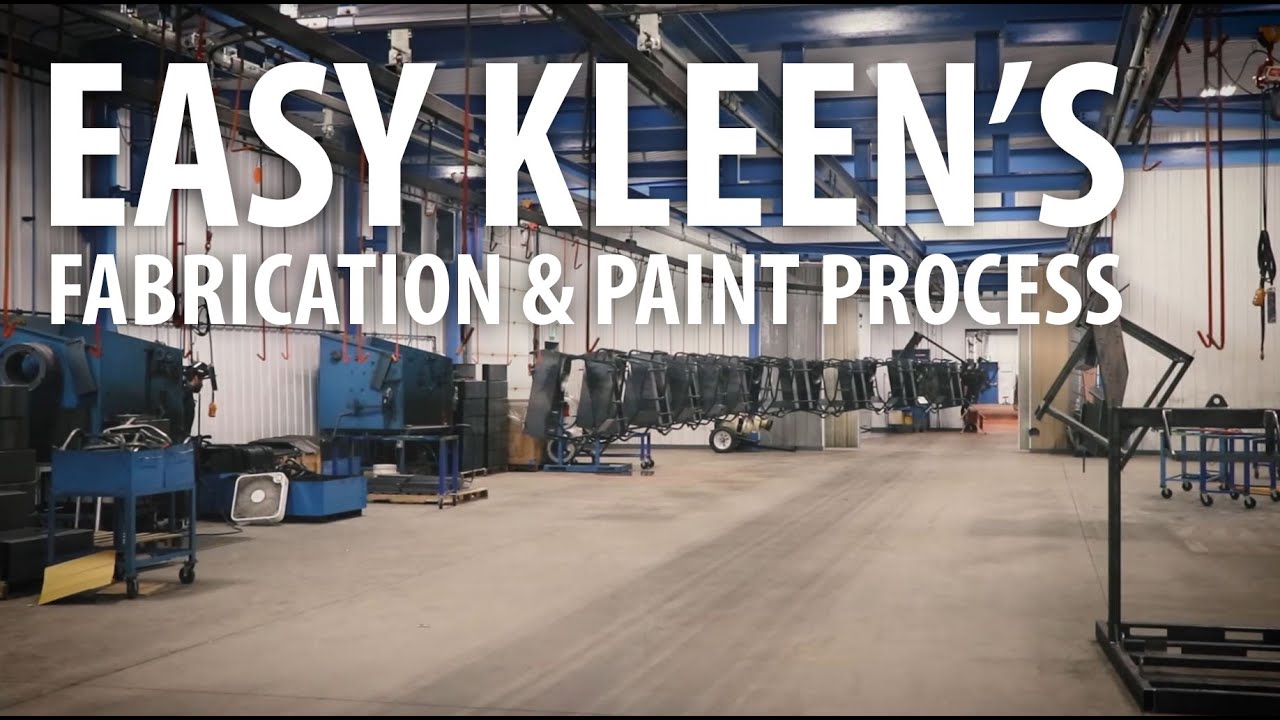 Fabrication & Paint Process at Easy Kleen Pressure Systems